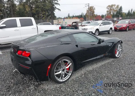 2019 Chevrolet Corvette Stingray из США, поврежденный, VIN 1G1YA2D7XK5111737